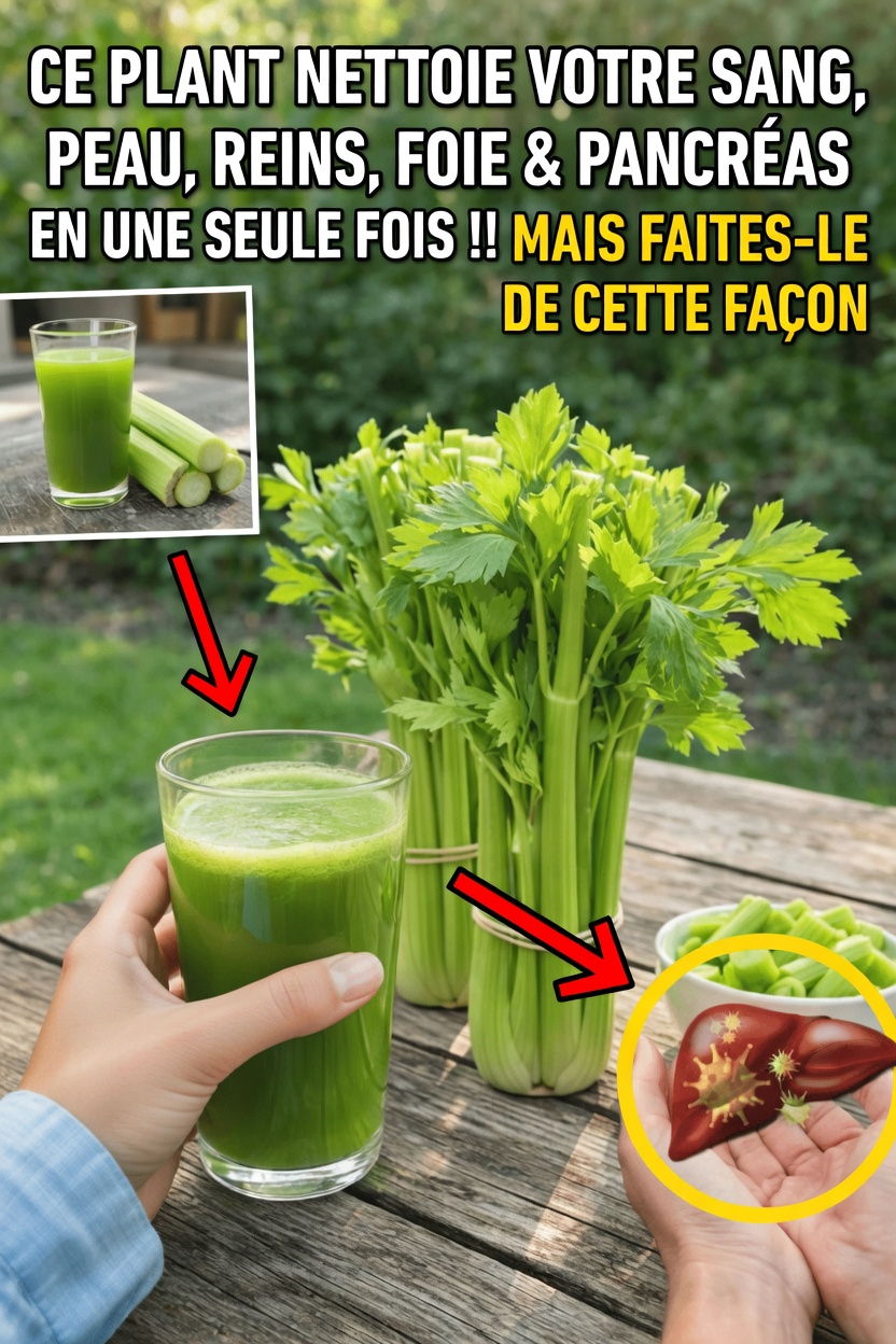 Jus de céleri : une simple habitude quotidienne que de nombreuses personnes explorent pour un meilleur bien-être
