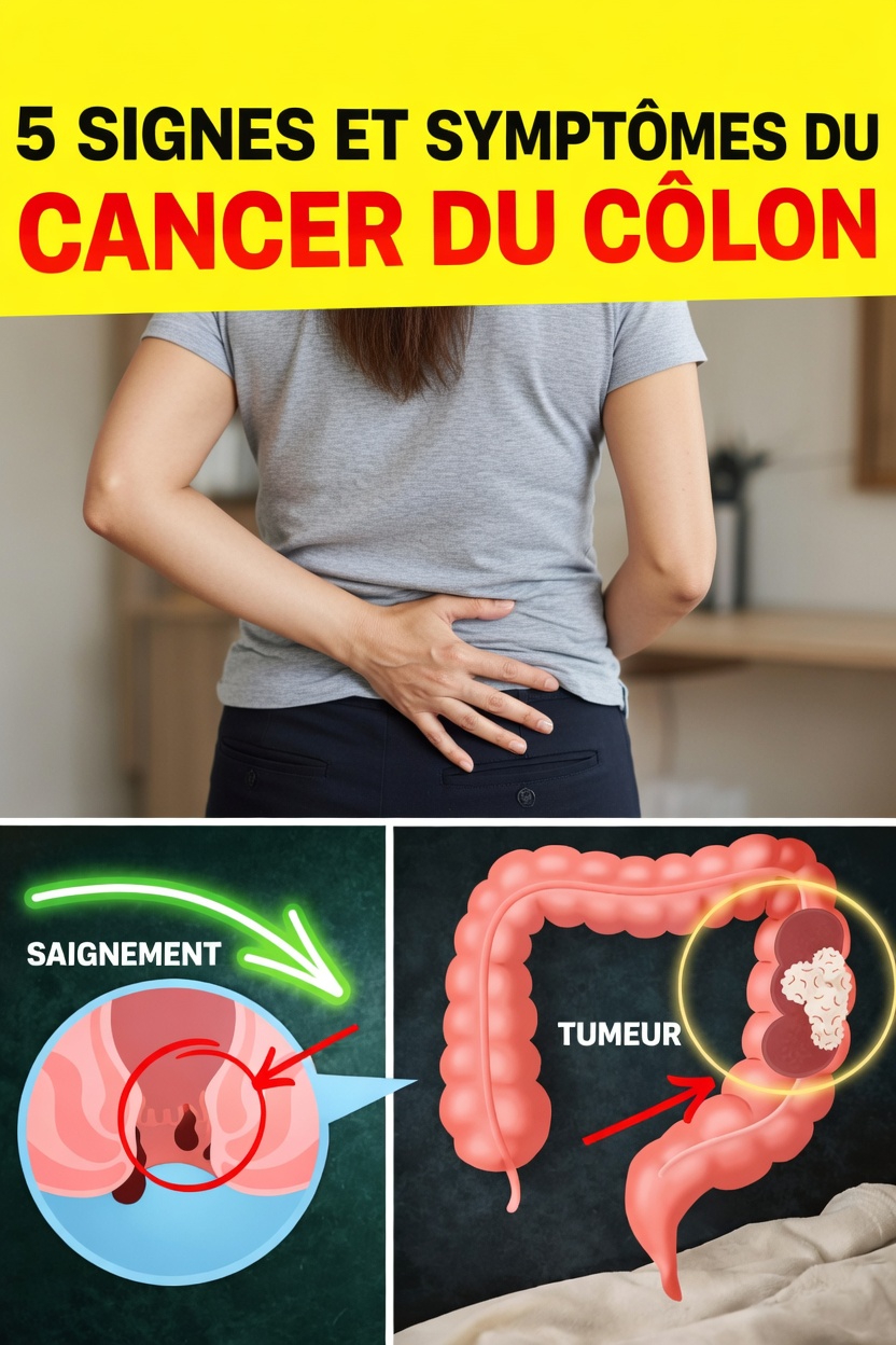 5 signes et symptômes courants du cancer du côlon dont vous devriez parler avec votre professionnel de santé