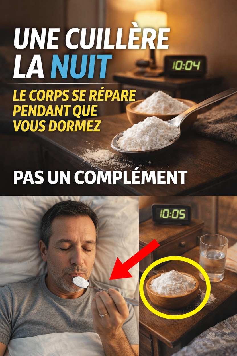 Ce qui se passe lorsque vous prenez une cuillère à café de cette poudre naturelle avant de vous coucher
