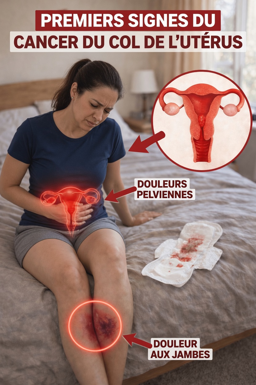 9 signes précoces d’alerte du cancer du col de l’utérus que la plupart des femmes ignorent jusqu’à ce qu’il soit trop tard