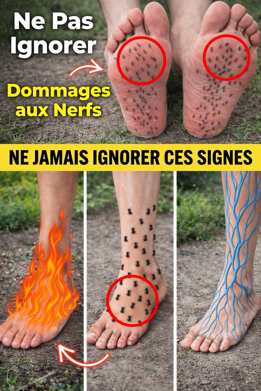 15 signes précoces avant-coureurs de lésions nerveuses que vous ne devriez jamais ignorer