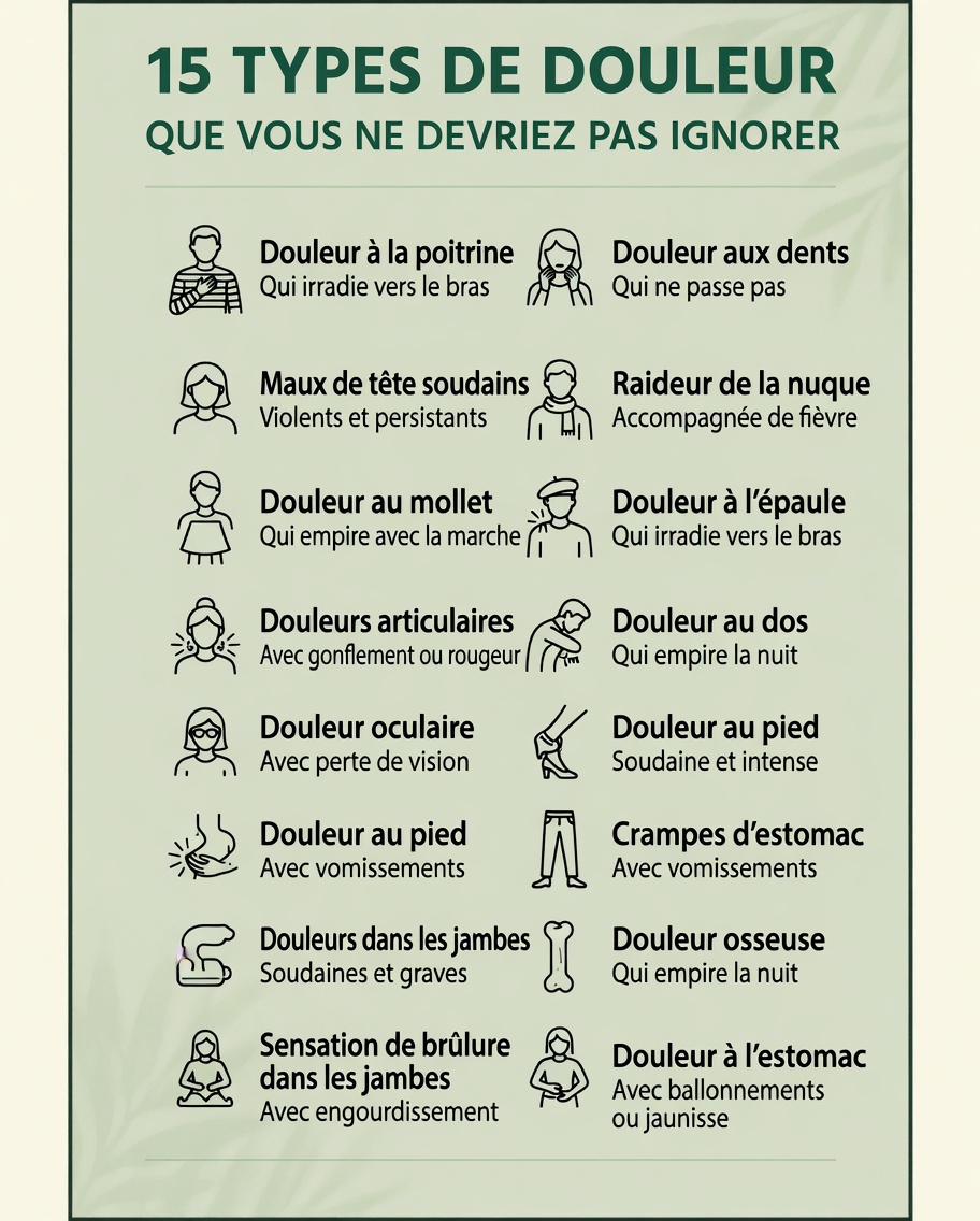 15 signes précoces avant-coureurs de lésions nerveuses que vous ne devriez jamais ignorer