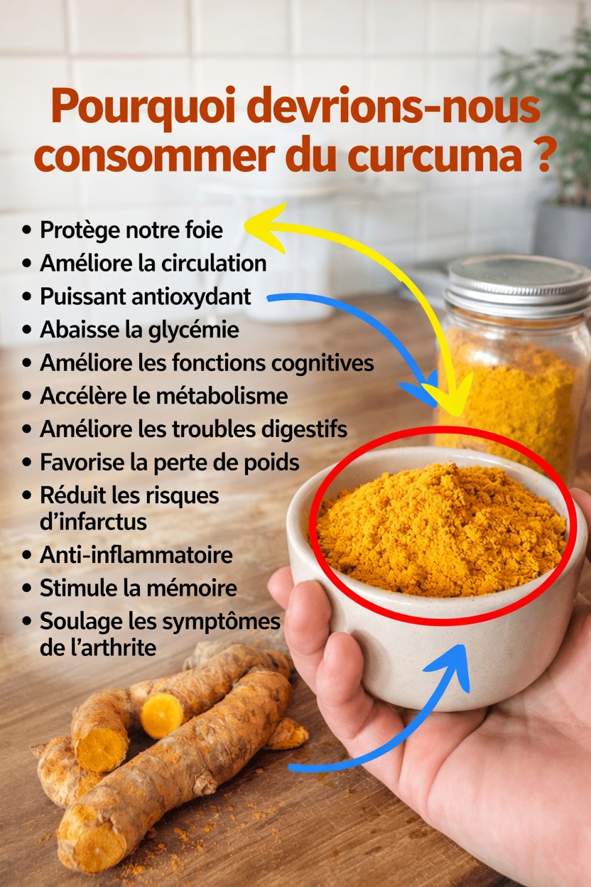 Pourquoi devrions-nous ajouter le curcuma à notre routine quotidienne ?