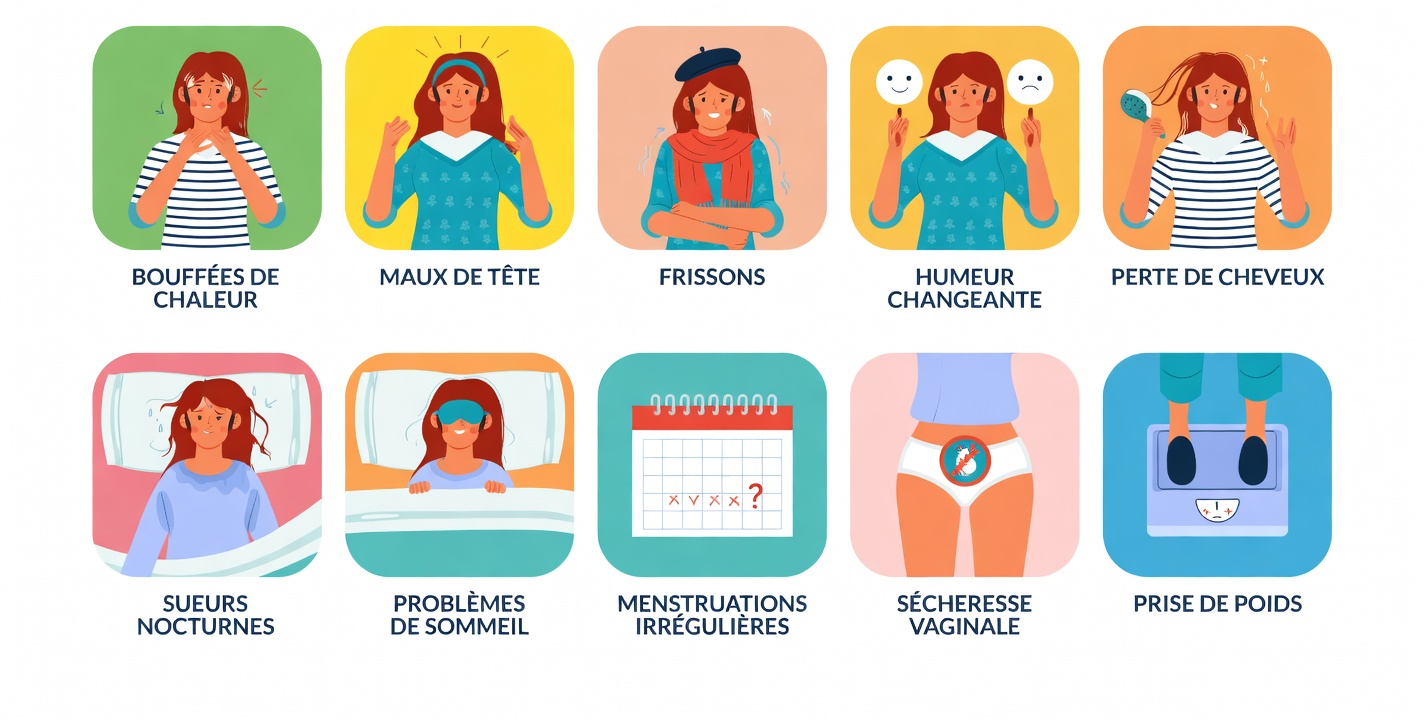 10 signes de ménopause précoce à surveiller et des habitudes simples pour soutenir votre corps