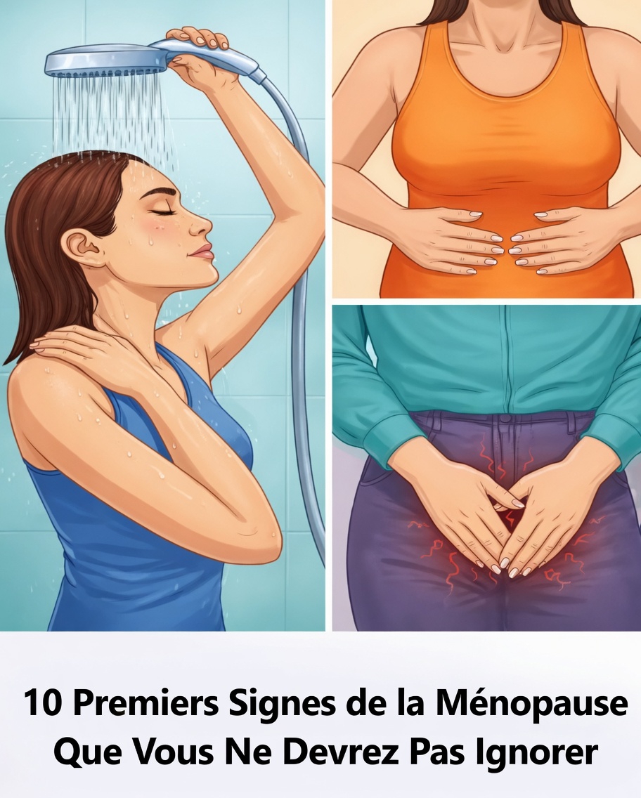 10 signes de ménopause précoce à surveiller et des habitudes simples pour soutenir votre corps
