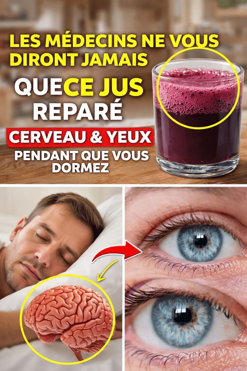 Découvrez 4 jus naturels que les seniors peuvent savourer pour soutenir la santé de la vision et de la mémoire pendant la nuit