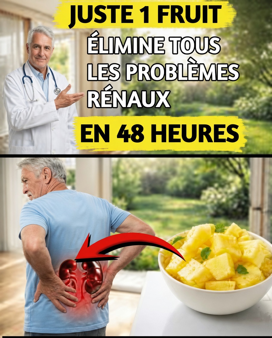 Taux de créatinine élevé ? 4 fruits à manger le soir pour soutenir la santé des reins