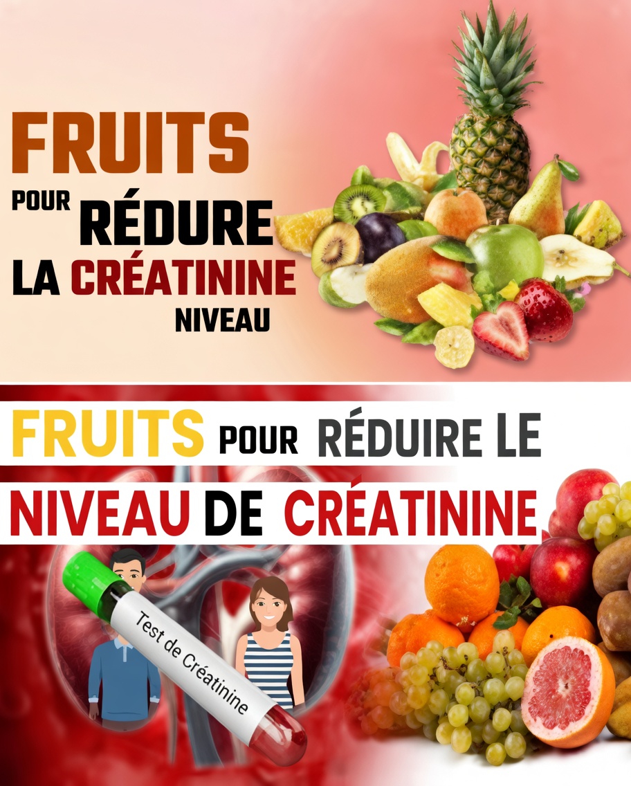 Taux de créatinine élevé ? 4 fruits à manger le soir pour soutenir la santé des reins