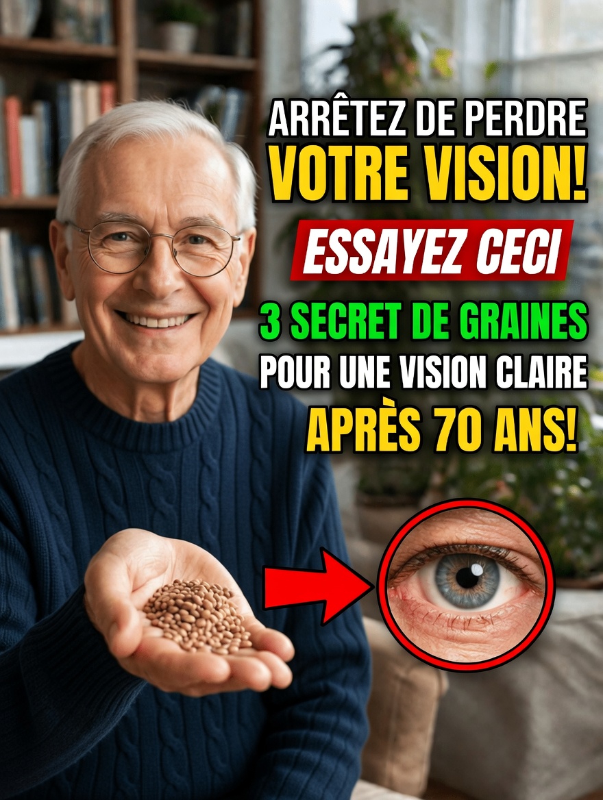 Découvrez de simples habitudes quotidiennes avec des graines qui peuvent favoriser le confort oculaire et le bien-être visuel après 70 ans