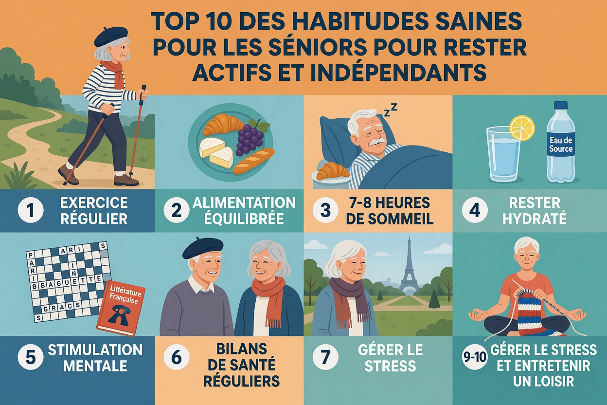 Découvrez des habitudes quotidiennes simples qui peuvent favoriser une bonne circulation sanguine dans les jambes chez les personnes âgées