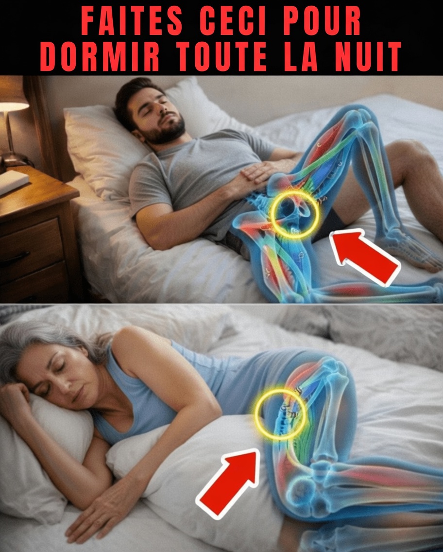 Découvrez cet exercice simple de 2 minutes pour favoriser la relaxation des muscles de la hanche et améliorer la qualité du sommeil