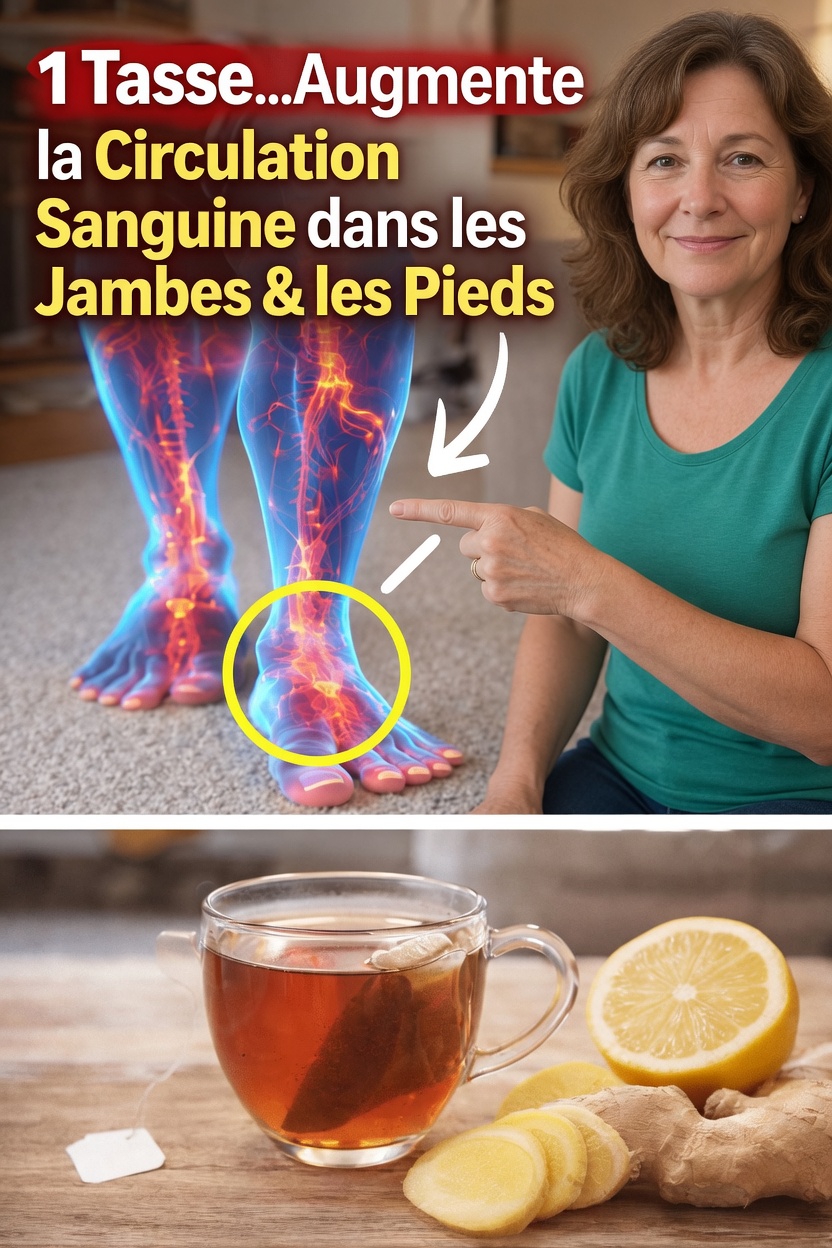 1 tasse par jour : une façon simple de favoriser une circulation saine dans les jambes et les pieds