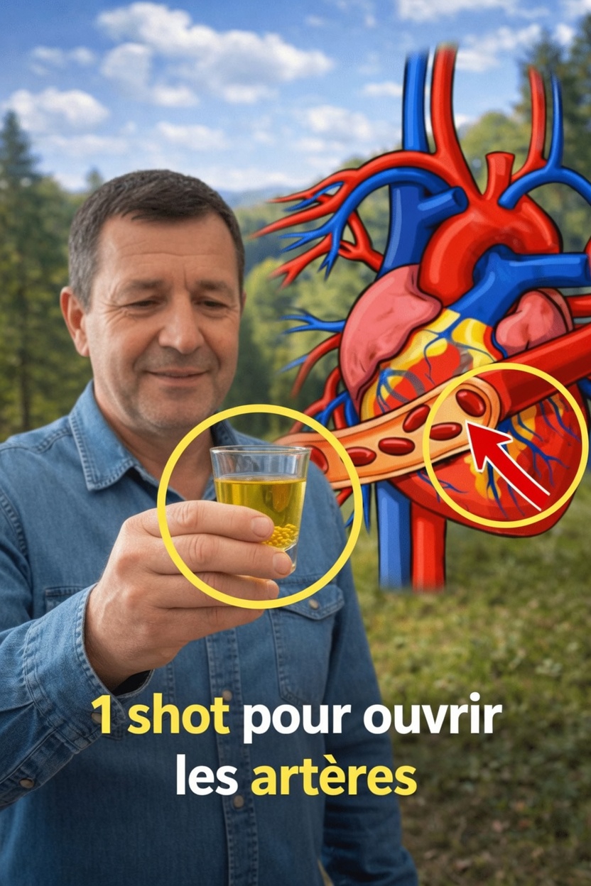 Découvrez cette simple recette de shot quotidien que beaucoup utilisent pour favoriser la santé du cœur et des artères