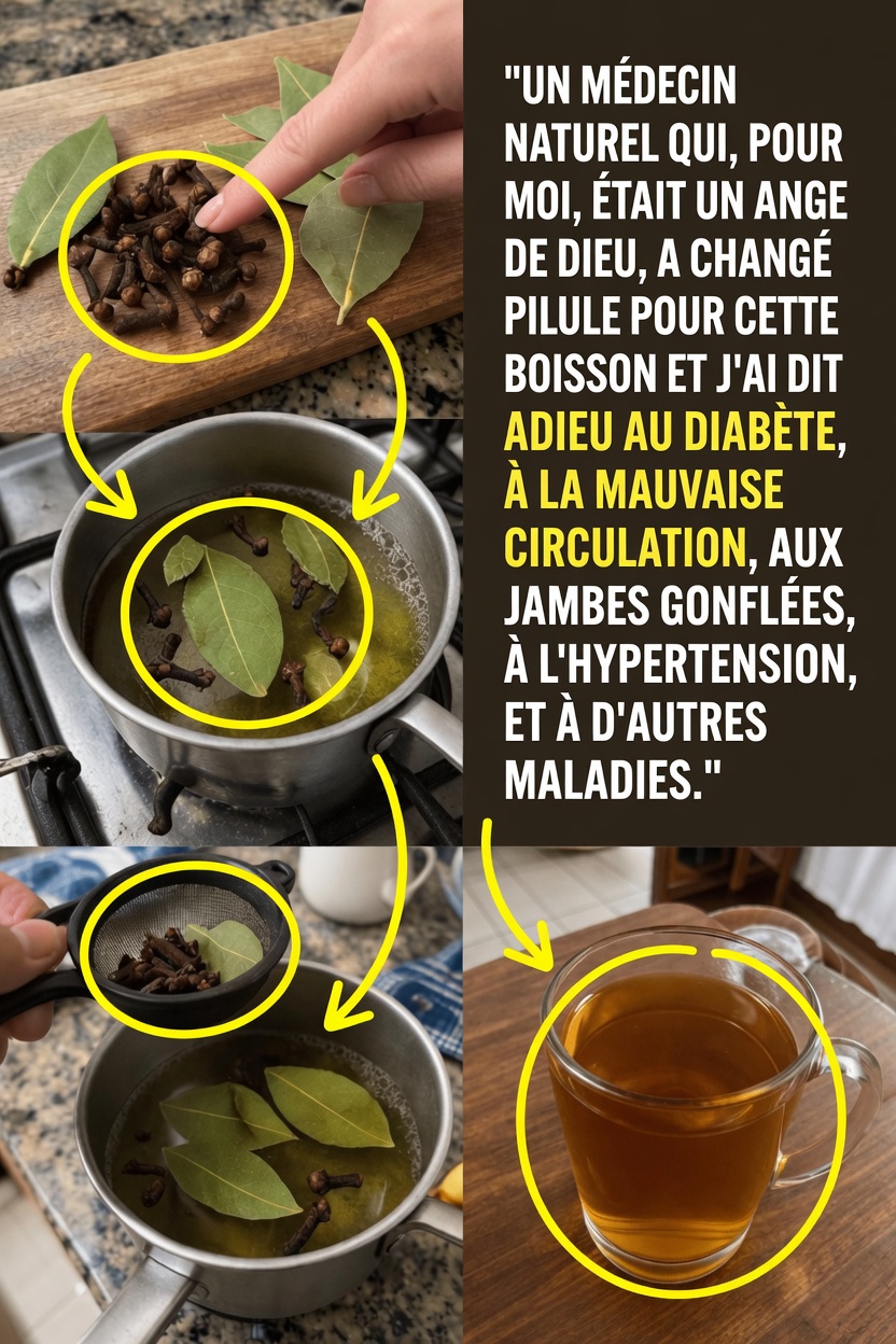 Avez-vous essayé cette simple boisson aux feuilles de laurier et aux clous de girofle pour le bien-être quotidien ?