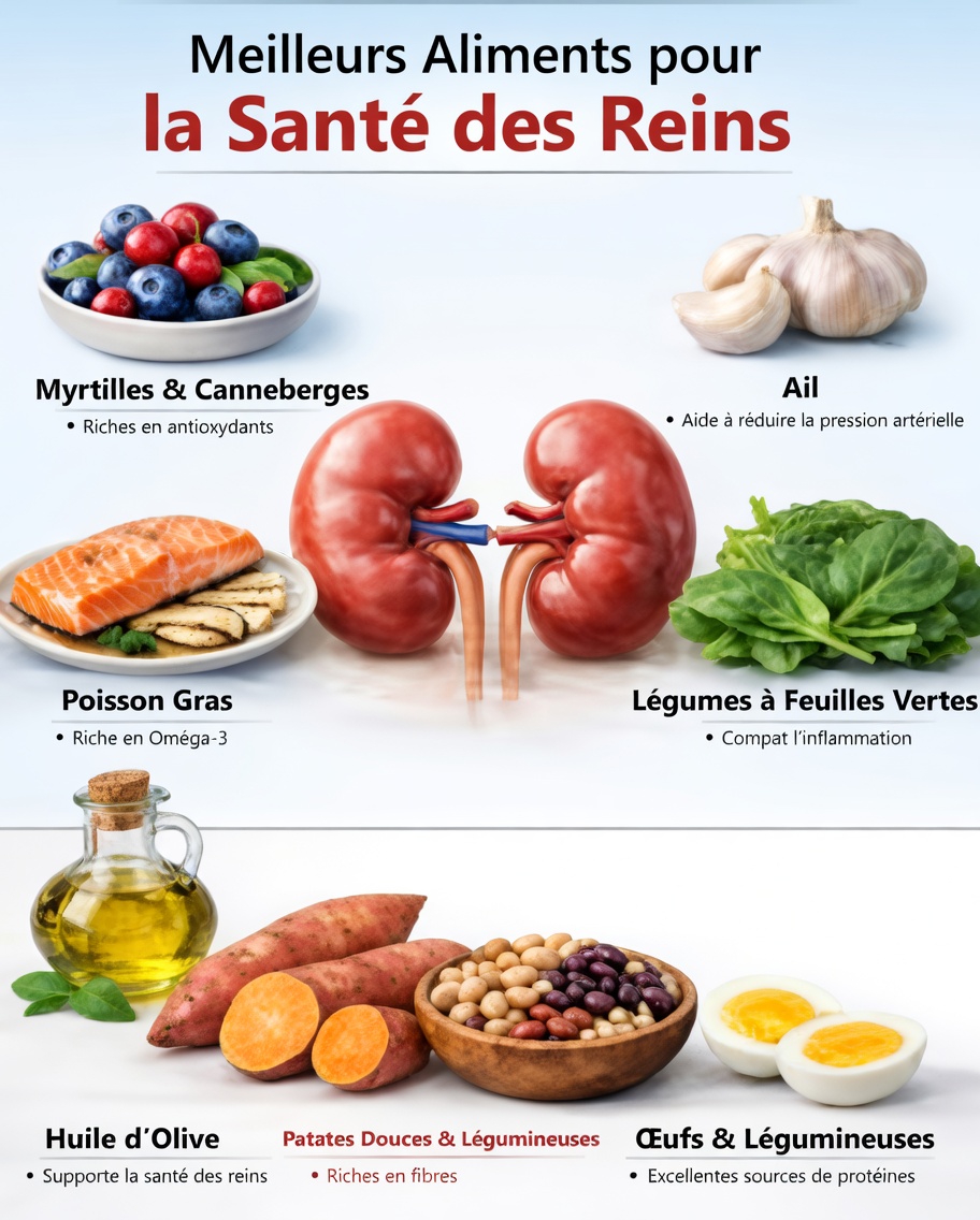 4 graisses saines pour soutenir la santé des reins et 4 graisses à risque à surveiller attentivement dans votre alimentation