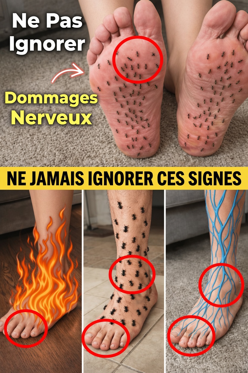 15 signes précoces de lésions nerveuses que vous ne devriez jamais ignorer