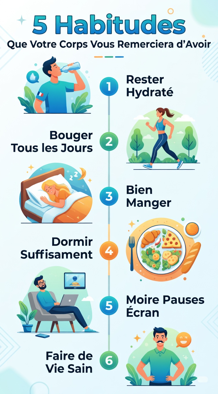 Les habitudes quotidiennes simples qui pourraient favoriser votre bien-être général (et pourquoi elles comptent)