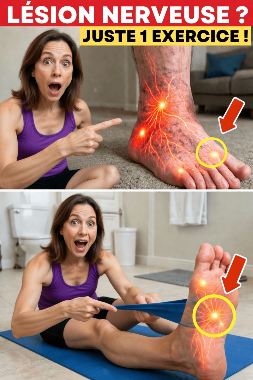 Un étirement simple des pieds que de nombreuses personnes âgées de plus de 60 ans utilisent pour leur mobilité et leur confort au quotidien