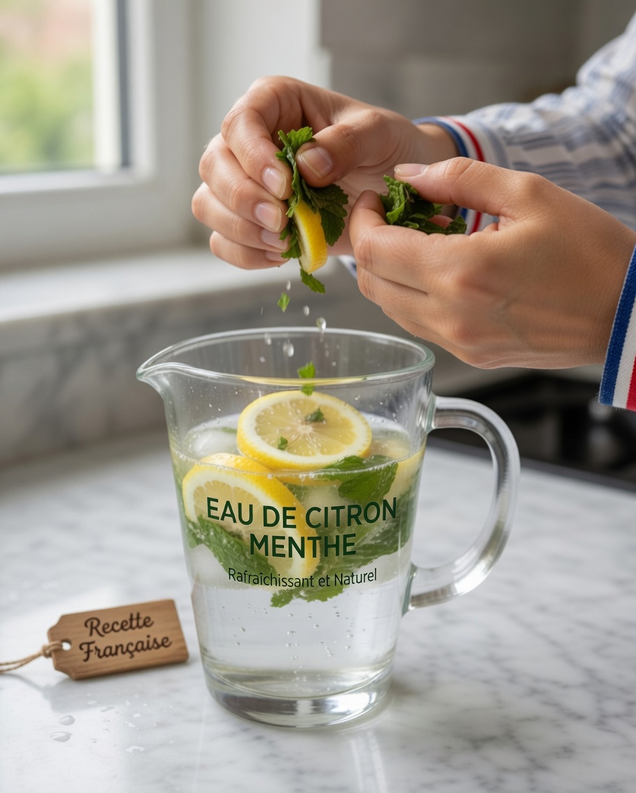 Comment préparer chaque jour cette simple boisson au citron et à la menthe pour favoriser une glycémie saine