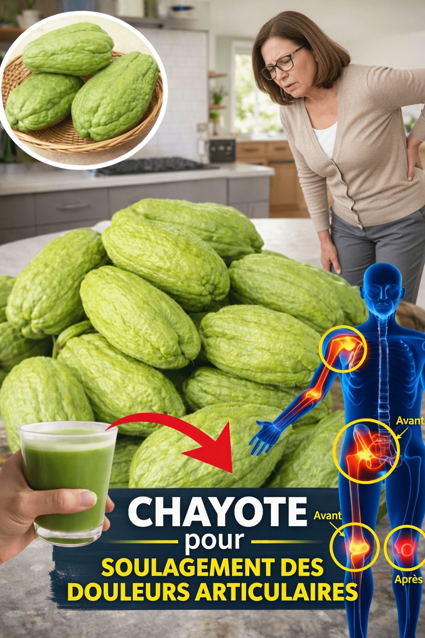 Chayote : ce légume du quotidien peut-il favoriser le confort de vos articulations et votre bien-être au quotidien ?