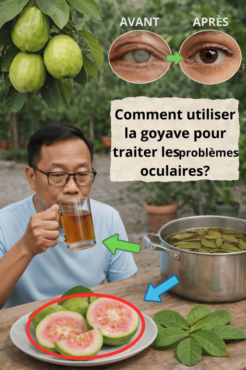 Explorer les feuilles et le fruit du goyavier pour le bien-être quotidien des yeux