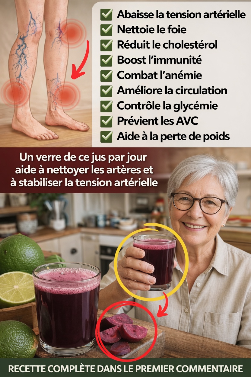 Découvrez l’habitude simple de boire du jus chaque jour qui favorise naturellement une circulation saine et une tension artérielle équilibrée