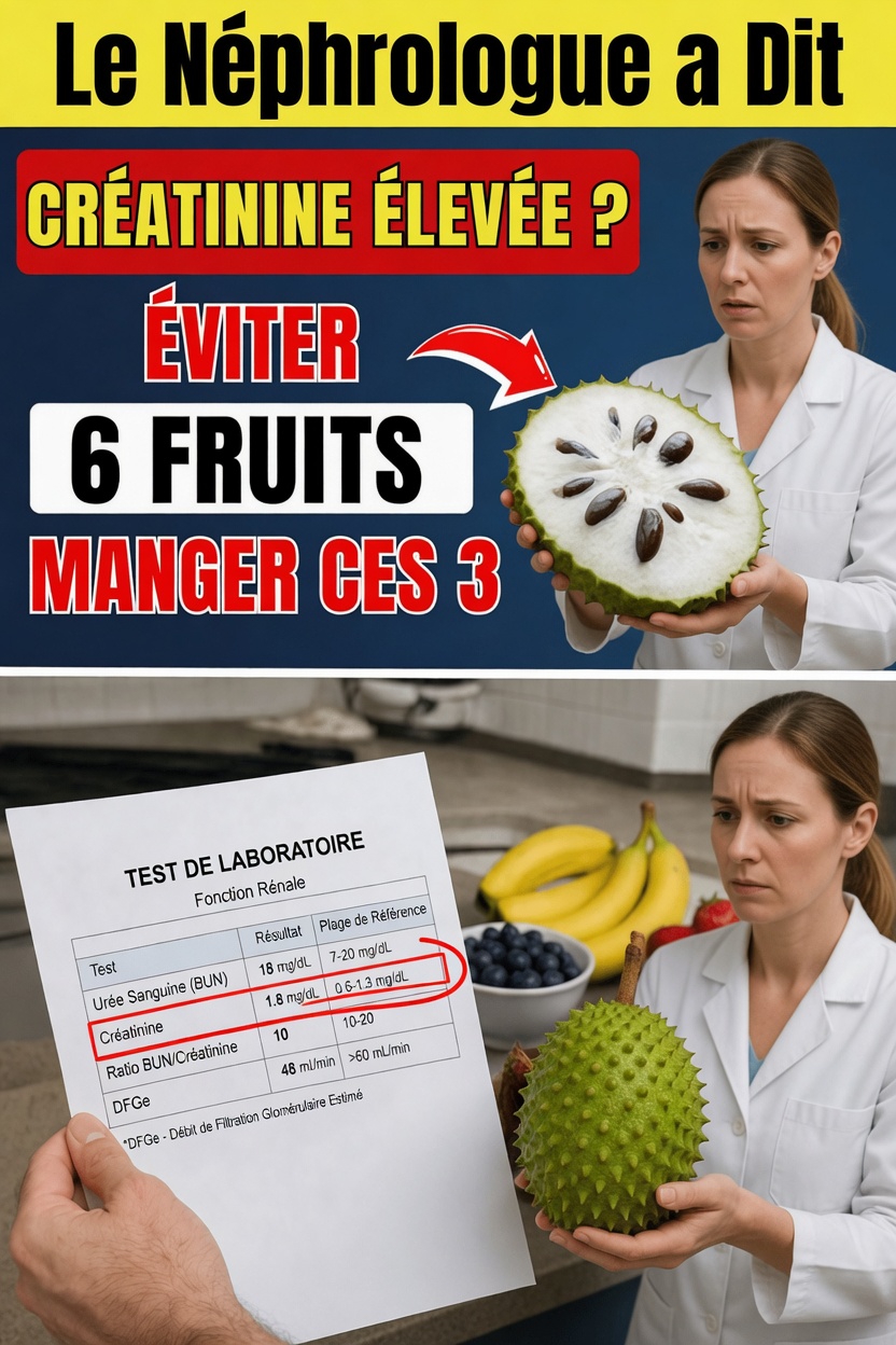 Taux de créatinine élevés ? 6 fruits que vous pourriez vouloir limiter et 3 choix bons pour les reins à privilégier à la place