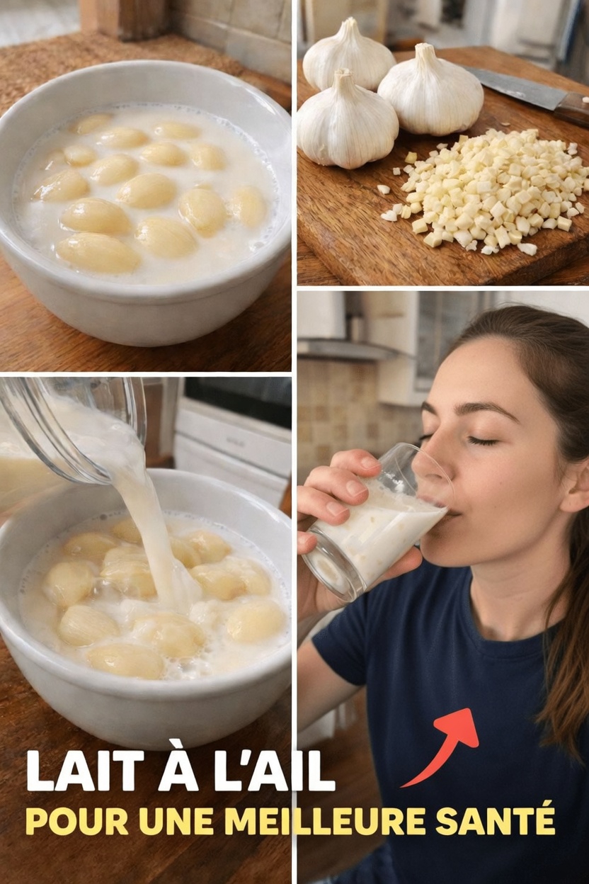 Avez-vous essayé de faire bouillir de l’ail dans du lait ? Cette simple habitude pourrait vous surprendre