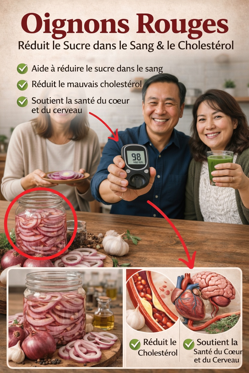 Oignons rouges : des moyens simples de favoriser une glycémie et un taux de cholestérol sains