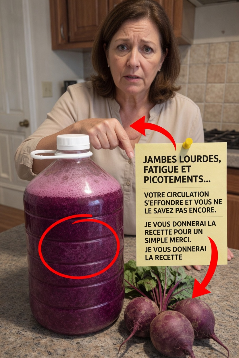 Jambes lourdes, fatigue et picotements : découvrez des habitudes quotidiennes simples et une recette de boisson à la betterave pour favoriser la circulation