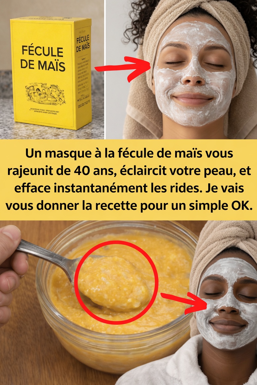 La fécule de maïs est-elle bonne pour votre visage ? Un masque DIY simple pour une peau plus lumineuse et plus douce