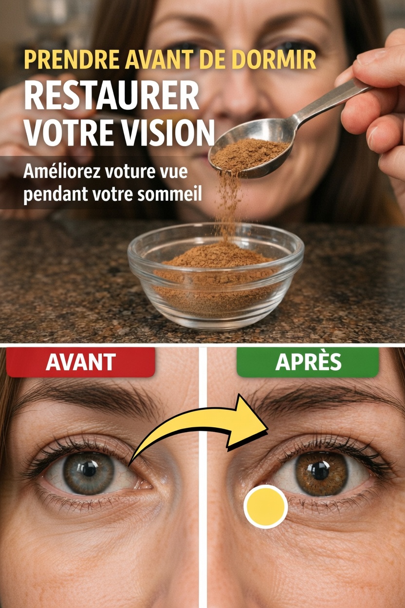 Découvrez l’habitude de la cuillerée au coucher que les adultes de plus de 60 ans explorent pour soutenir naturellement leur vision