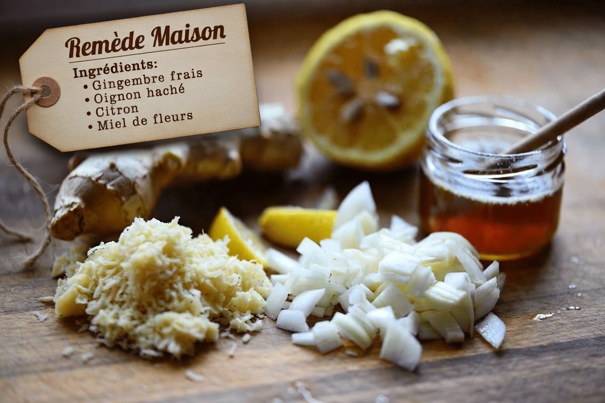 Avez-vous essayé ce simple mélange de gingembre, d’oignon, d’ail, de citron et de miel ?