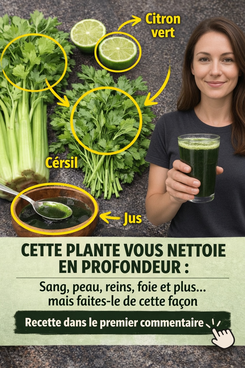 La puissante recette de jus vert dont tout le monde parle : comment préparer du jus de céleri et de persil à la maison