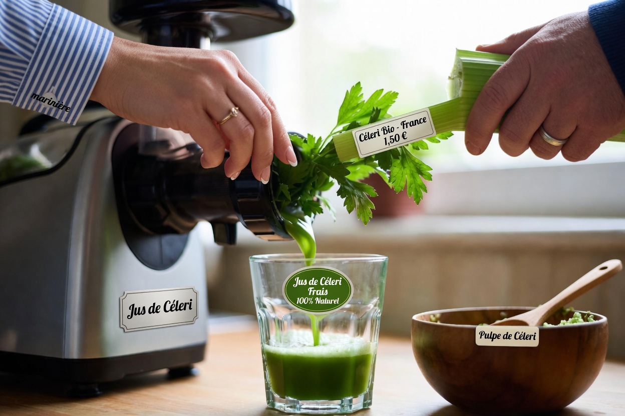 La puissante recette de jus vert dont tout le monde parle : comment préparer du jus de céleri et de persil à la maison