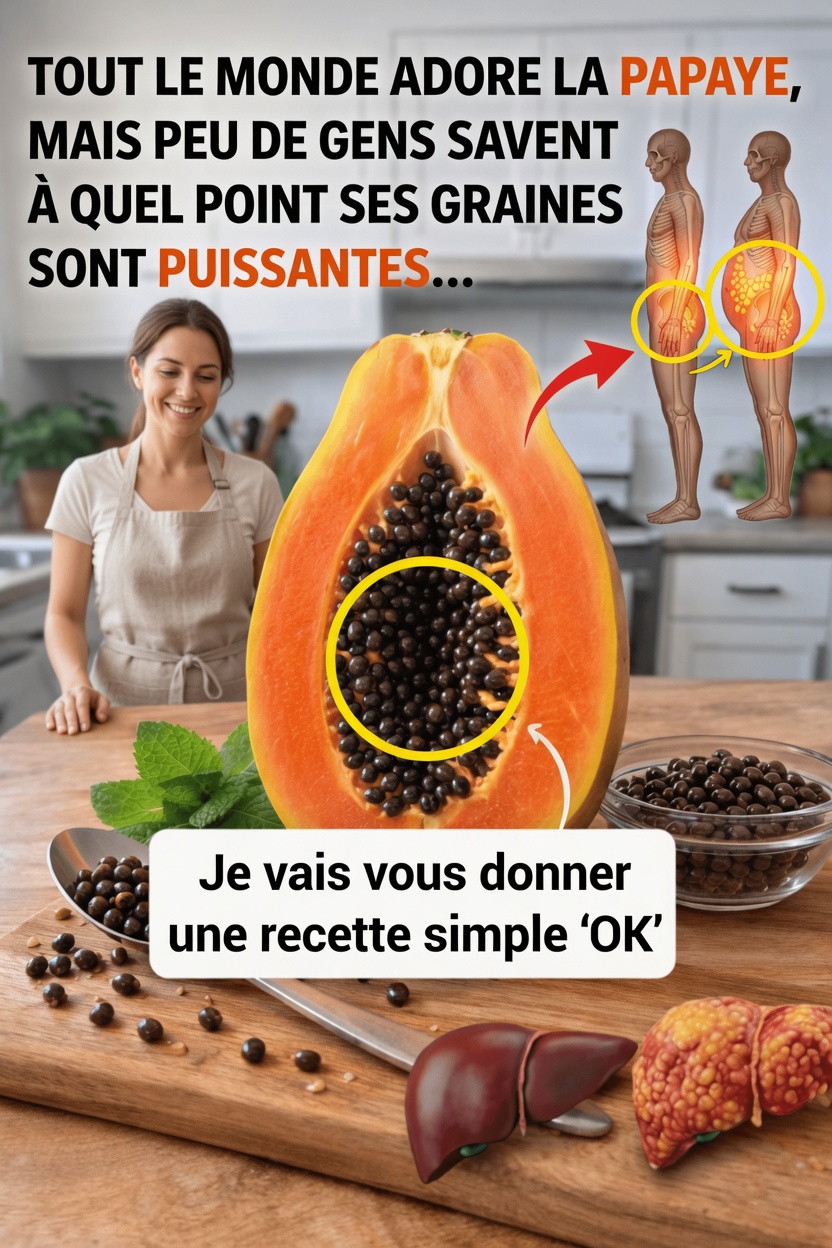 Graines de papaye : ce que tout le monde aime dans le fruit, mais que peu savent sur les puissantes graines qu’il renferme