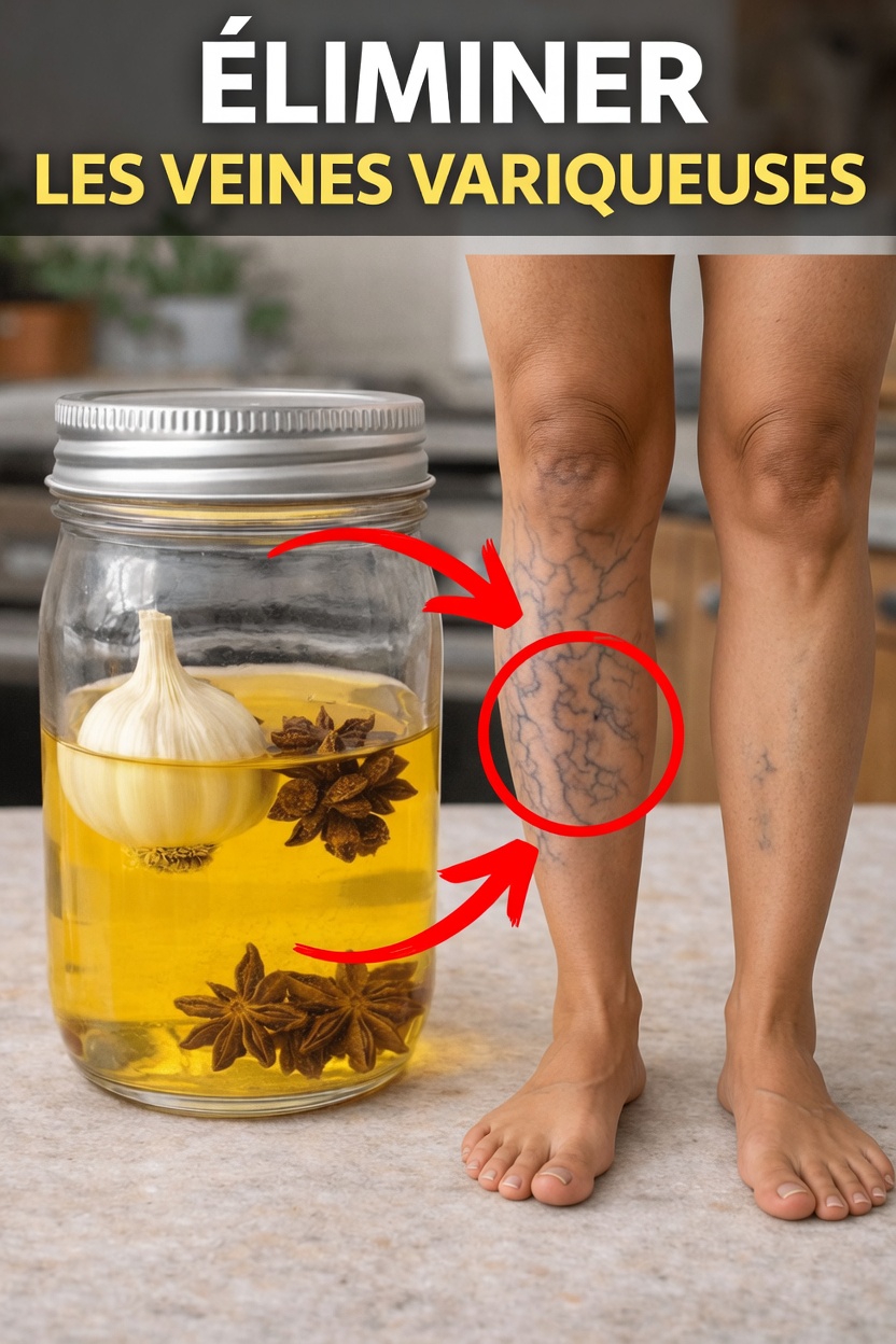 Remède naturel contre les varices : recette à l’ail, aux clous de girofle et à l’huile d’olive