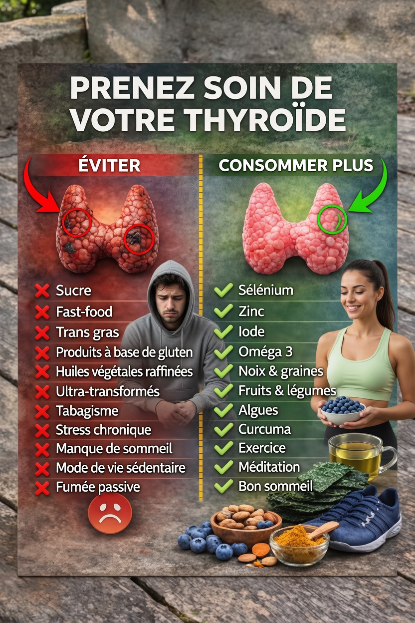 Des moyens simples de soutenir la santé de votre thyroïde grâce à des habitudes quotidiennes et à des choix alimentaires
