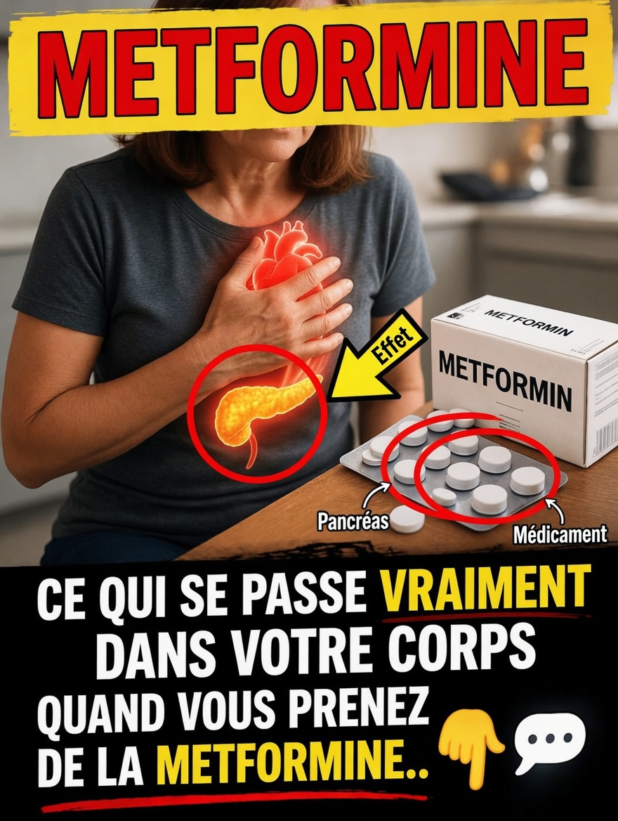 Ce qui se passe réellement dans votre corps lorsque vous prenez de la metformine : un aperçu clair de ses effets