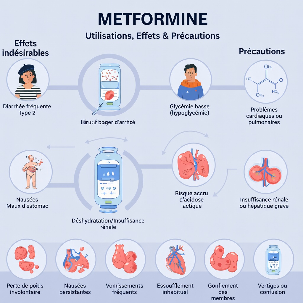 Ce qui se passe réellement dans votre corps lorsque vous prenez de la metformine : un aperçu clair de ses effets