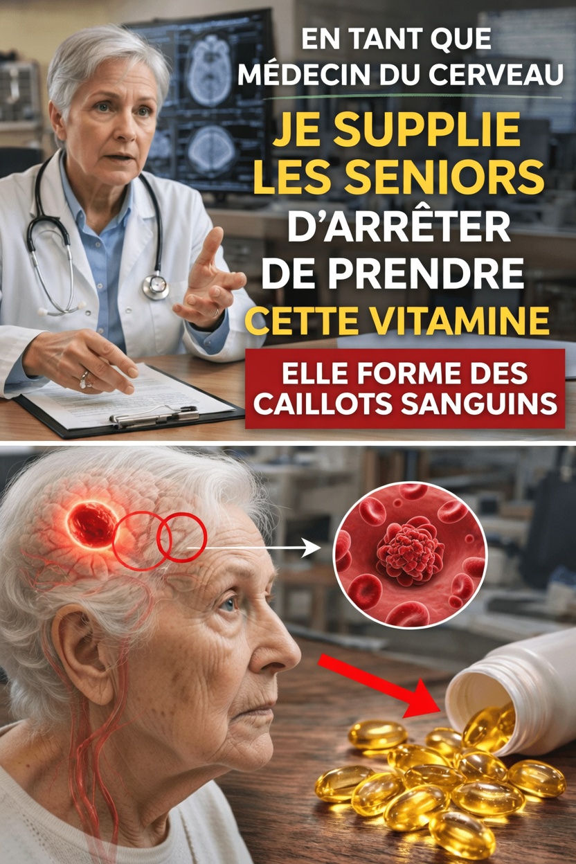 Cette vitamine courante expose-t-elle les seniors à un risque accru de caillots sanguins ? Ce que dit vraiment la science