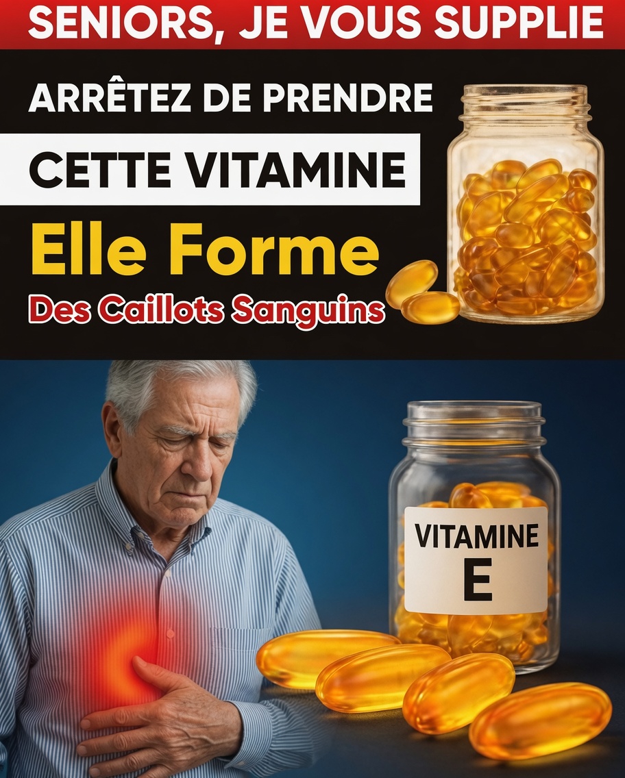 Cette vitamine courante expose-t-elle les seniors à un risque accru de caillots sanguins ? Ce que dit vraiment la science