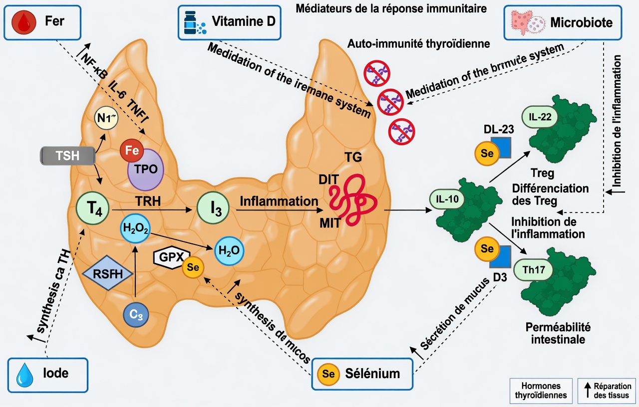 Explorer le rôle de deux minéraux essentiels dans le soutien de la santé de la thyroïde