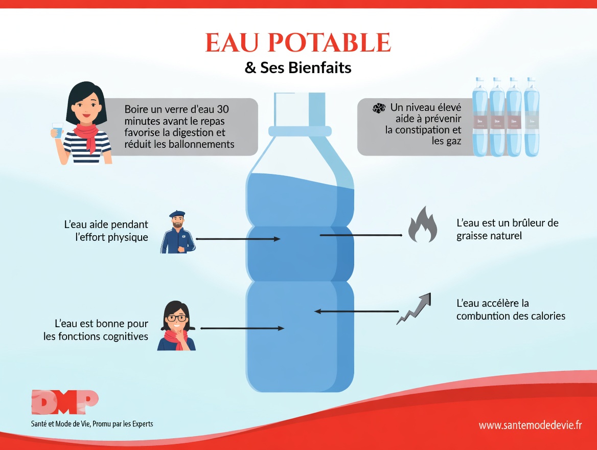 Les meilleurs moments pour boire de l’eau afin d’améliorer l’hydratation quotidienne et le bien-être