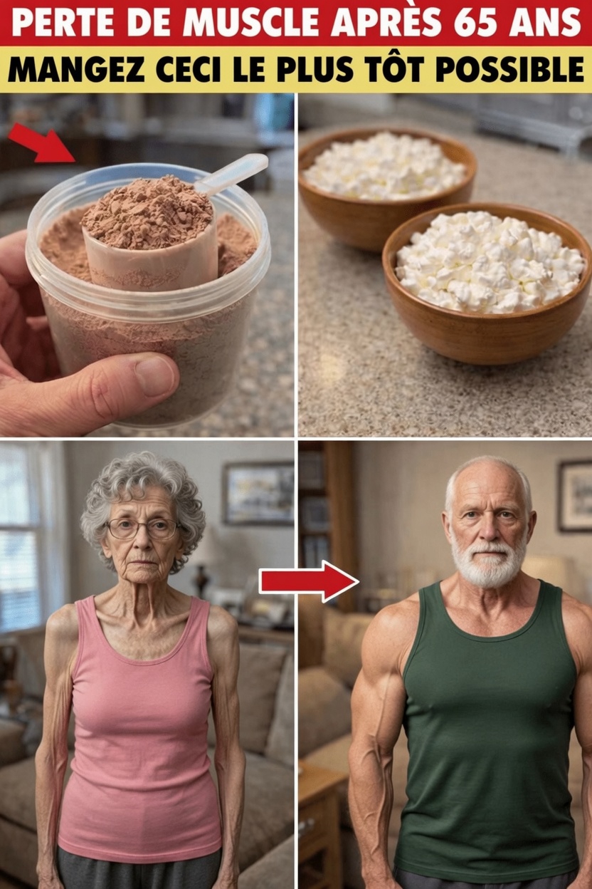 Développez vos muscles après 60 ans : vos muscles disparaissent sans cet aliment dans votre alimentation