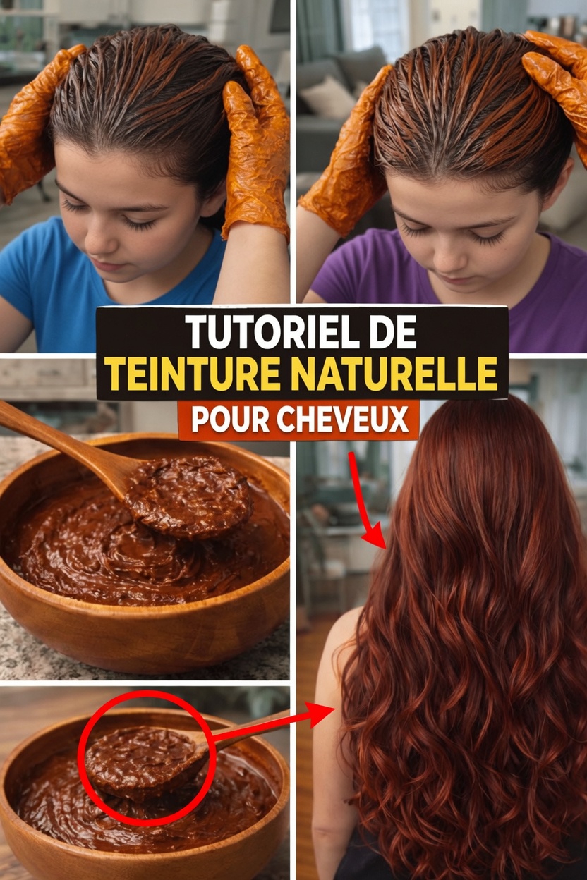 Découvrez le secret ancestral indien : un masque capillaire naturel au henné pour des cheveux plus forts, plus brillants et une couverture des cheveux gris