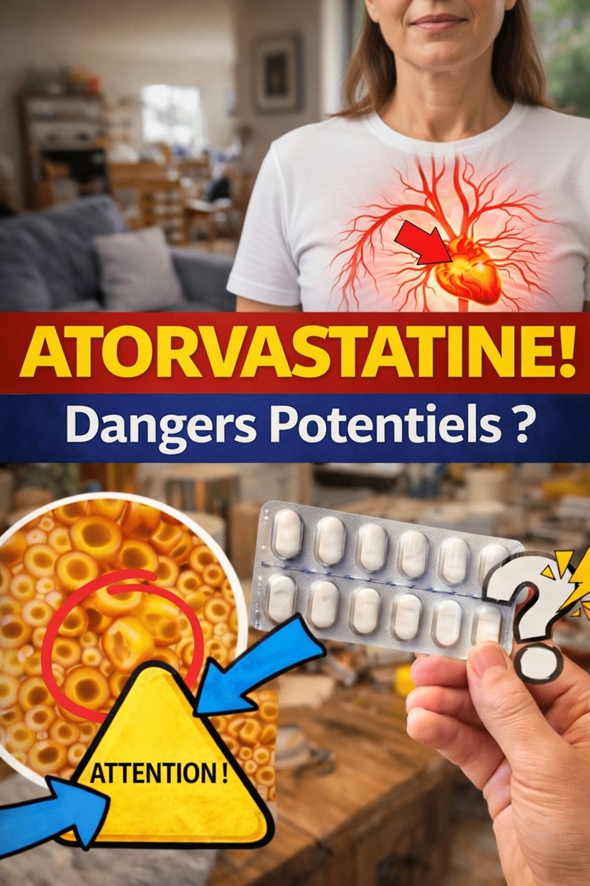 Ressentez-vous des symptômes inhabituels pendant que vous prenez de l’atorvastatine ? 15 effets secondaires moins connus à surveiller