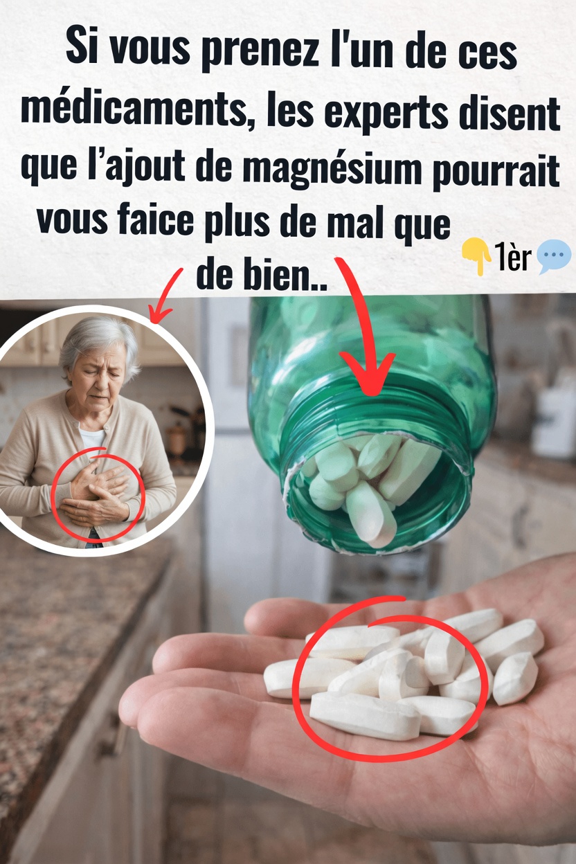 Est-il sûr de prendre des suppléments de magnésium si vous prenez ces médicaments courants ?