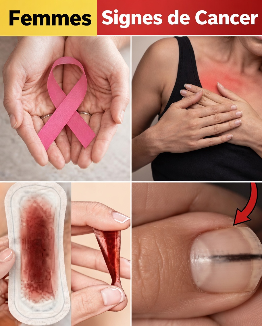Découvrez 14 signes visibles du cancer que la plupart des femmes ignorent et ce qu’il faut faire ensuite