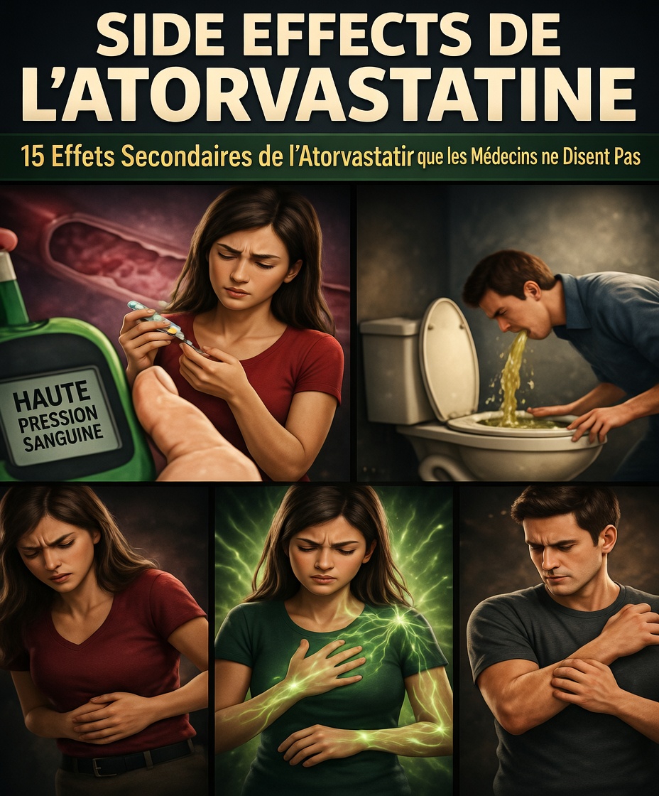 Ce que vous devez savoir sur les effets secondaires de l’atorvastatine : 15 points clés pour des conversations éclairées avec votre médecin